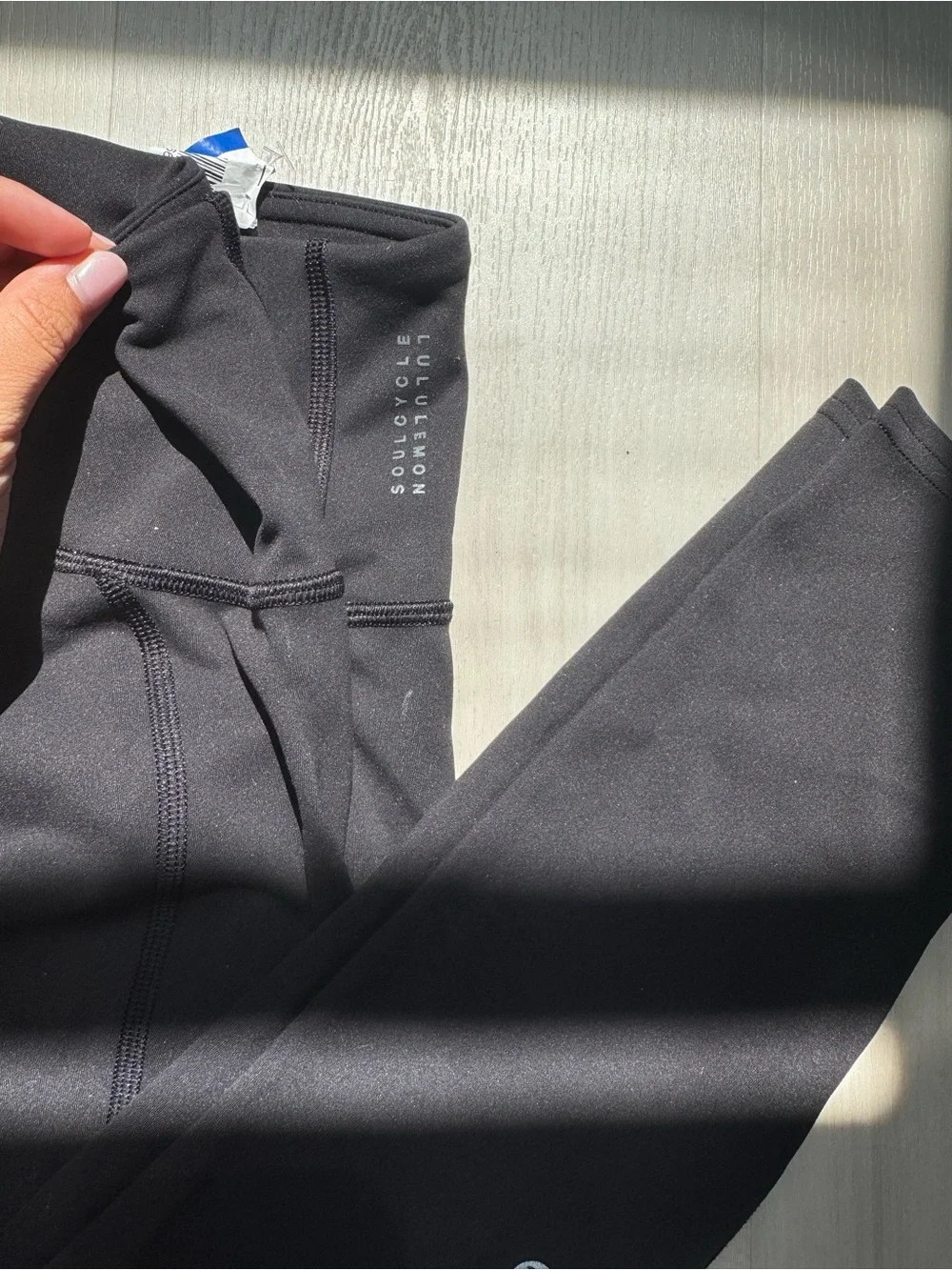 Black Lululemon Athletic Leggings
